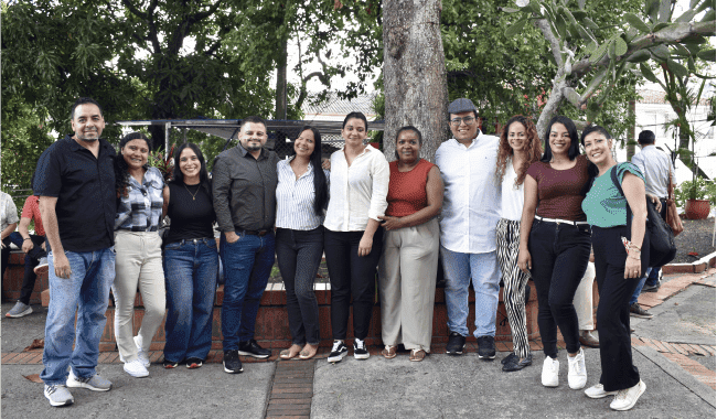 Estudiantes y profesores tuvieron un espacio de esparcimiento para conocerse y disfrutar de las actividades programadas.