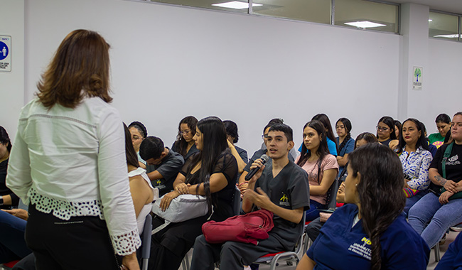 Estudiantes del programa de psicología participaron y dieron sus opiniones