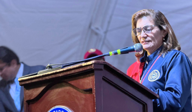 Intervención Rectora del Colegio Nacionalizado la Presentación 