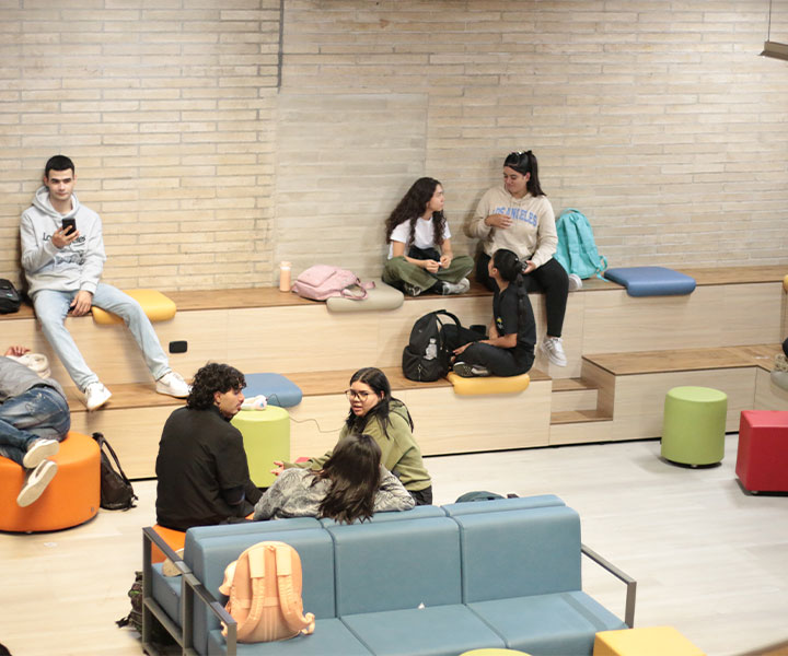 Zonas de descanso y coworking 