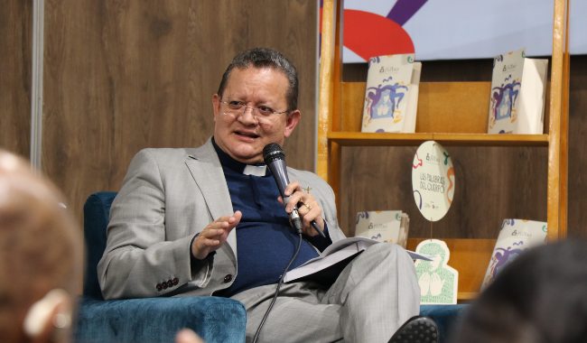 El cuidado de la naturaleza y la dignidad humana, fueron dos aspectos que el padre Harold Castilla Devoz, cjm, resaltó en su discurso