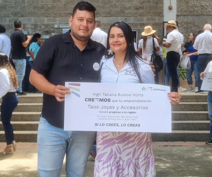 Ingri Tatiana Bustos Horta, egresada UNIMINUTO, ganadora de Capital Semilla de Fondo Emprender3