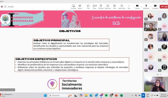 Exposición I Encuentro Regional de Semilleros de Investigación