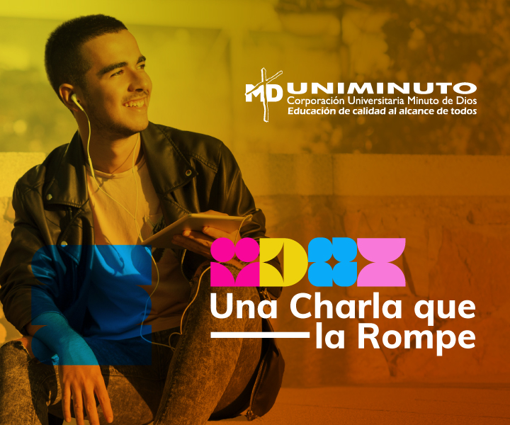 joven con ipad y audífonos