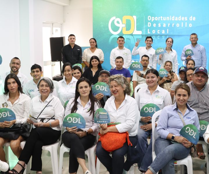 Participantes en laSocialización del programa “Oportunidades de Desarrollo Local” en el Centro de Innovación y Emprendimiento de los Llanos Orientales - CIELO, Puerto Gaitán (Meta).