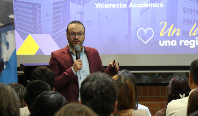Dr. Nelson Iván Bedoya, Vicerrector Académico Bogotá - Cundinamarca - Boyacá