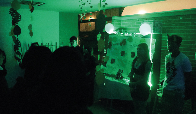 Muestra cultural de estudiantes