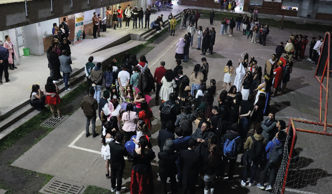 Estudiantes UNIMINUTO Madrid LinguaFest 2025