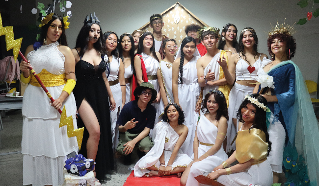 Muestra cultural de estudiantes