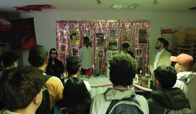 Muestra cultural de estudiantes