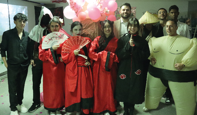 Muestra cultural de estudiantes