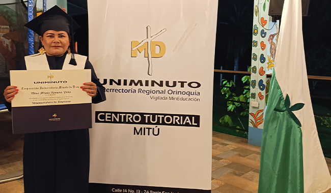 Graduanda de UNIMINUTO Mitú
