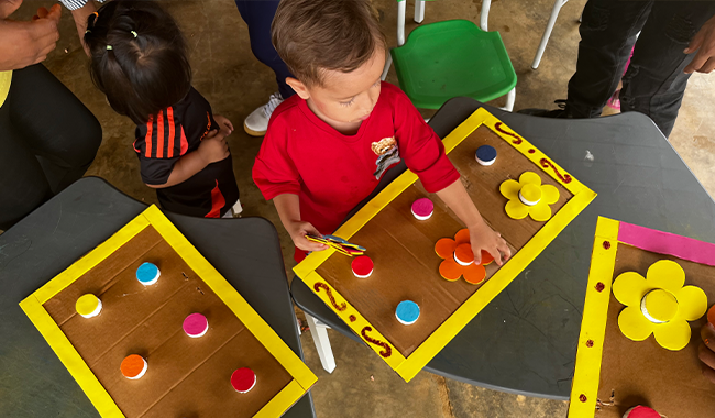 Desarrollo de actividades celebración del Día de la Niñez