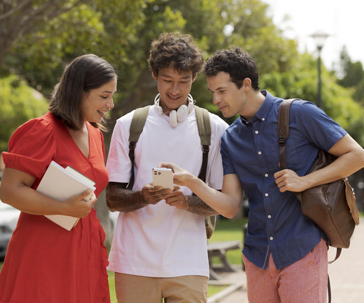 Estudiantes en intercambio 