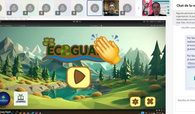 Presentación digital de identidad de proyecto Ecogua