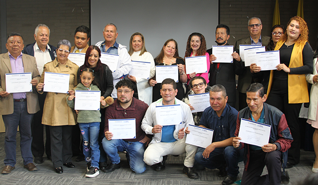 Certificados del Diplomado Liderazgo y Comunicación