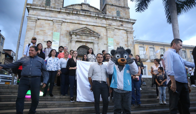 Equipo de Colaboradores en el lanzamiento de UNIMINUTO Fusagasugá