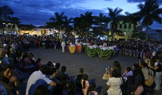 Presentaciones culturales en el lanzamiento de UNIMINUTO Fusagasugá