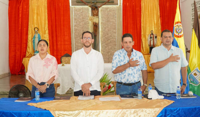 Mesa principal de los grados