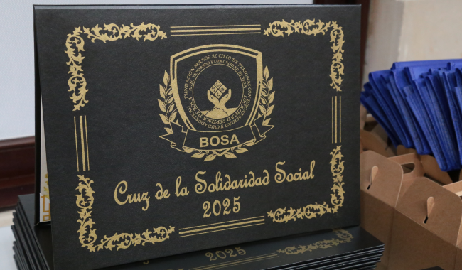 Cruz de la Solidaridad Social 2025
