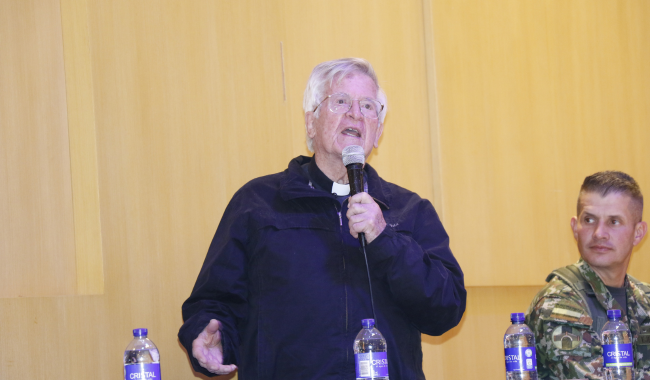 Palabras del P. Diego Jaramillo, cjm Presidente de la Obra El Minuto de Dios