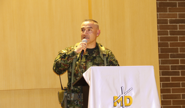 Palabras del TC Moisés David Ortells Cavanzo, Comandante del Batallón de Infantería N° 2 Mariscal Antonio José de Sucre 