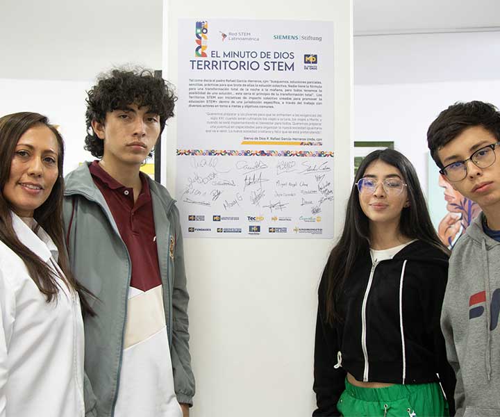 Declaratorio del Minuto de Dios como Territorio STEM +