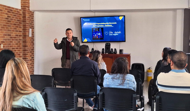 Intervención Vicerrector de Operaciones y Éxito Estudiantil de UNIMINUTO para Cundinamarca y Boyacá