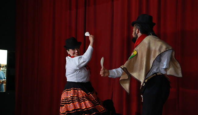 Presentación grupo de danzas