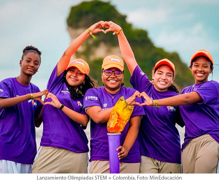 Lanzamiento Olímpiadas STEM + Colombia