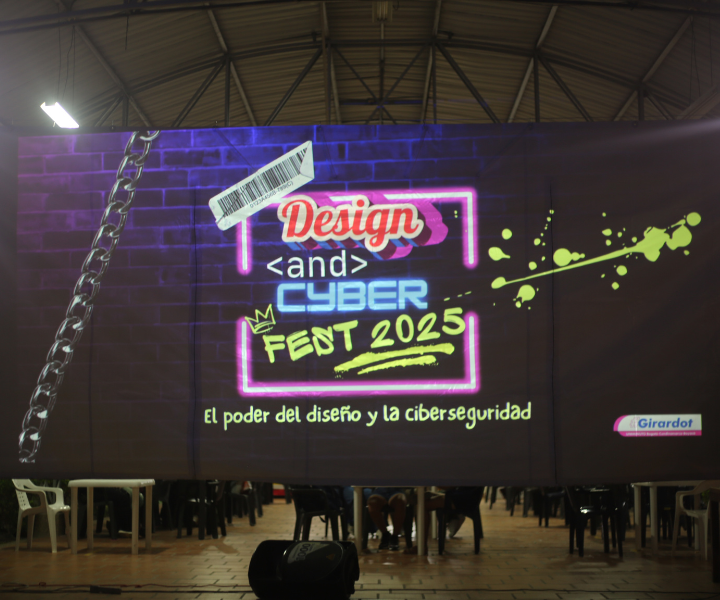Cartel entrada al Design and Cyber Fest 2025