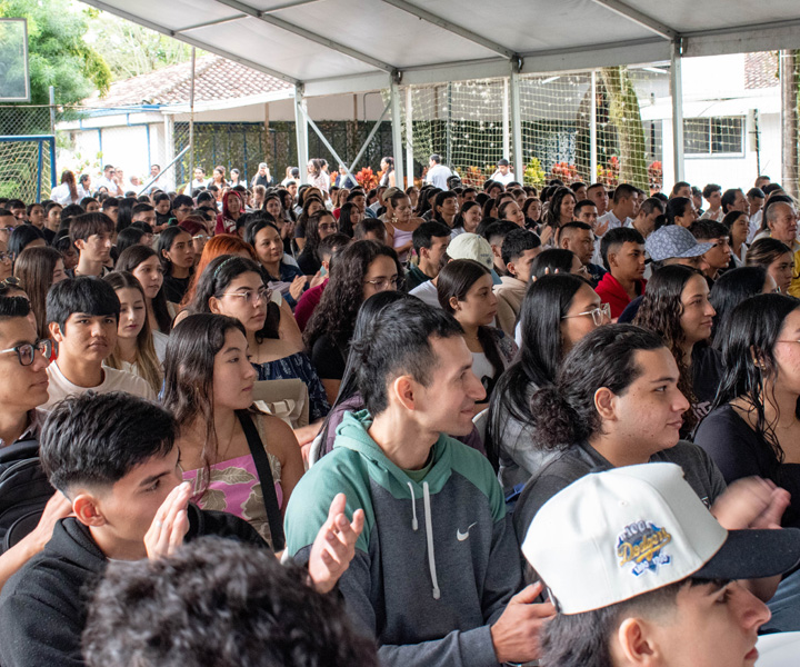 Estudiantes UNIMINUTO en Inducción 2025