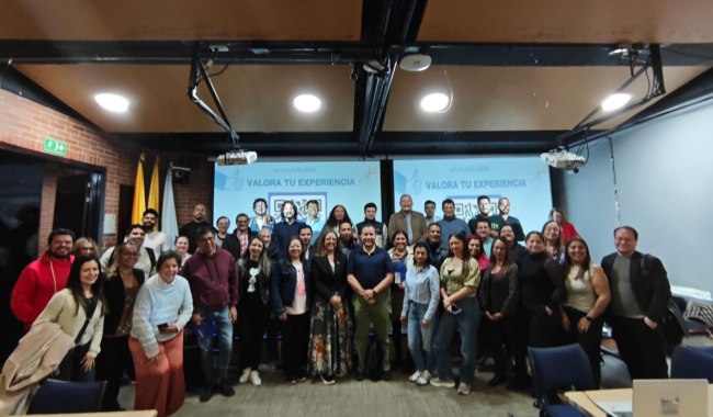 Foto de profesores participantes