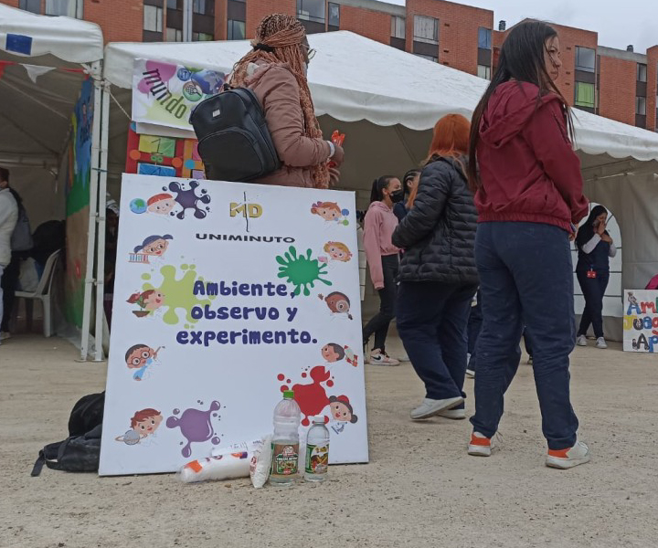 UNIMINUTO Soacha a través de su proyecto aula móvil celebra el día del niño en el municipio de Soacha.