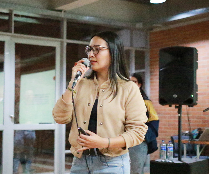 Daniela Bastidas comunicadora social y activista del municipio de Zipaquirá, presenta su movimiento social, JPZ - Junto al Pueblo de Zipaquirá” 