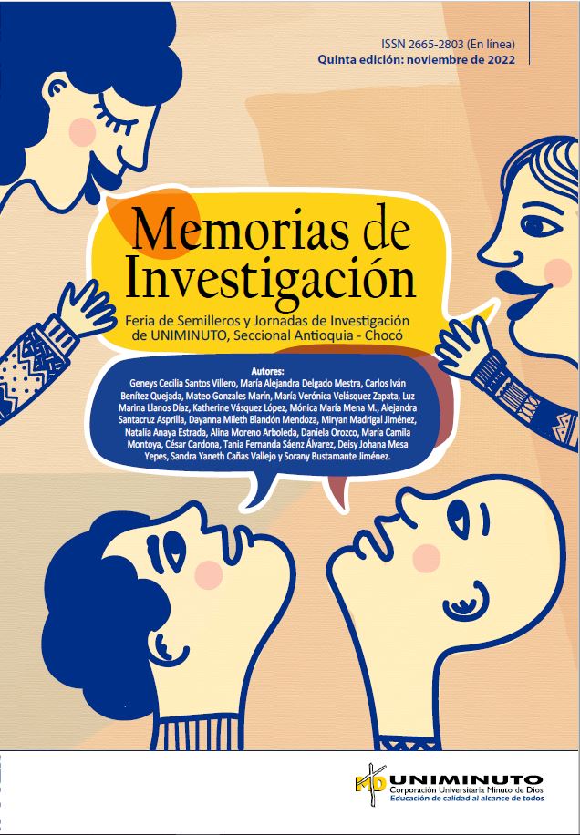 Portada de Memorias de Investigación