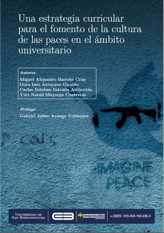 Portada Una estrategia curricular para el fomento de la cultura de las paces en el ámbito universitario 