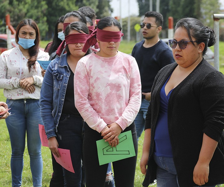 Participantes de la Semana de Bienestar en el Centro Regional Zipaquirá. 