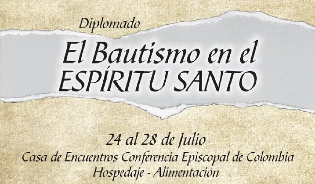 Diplomado El Bautismo en el Espíritu Santo
