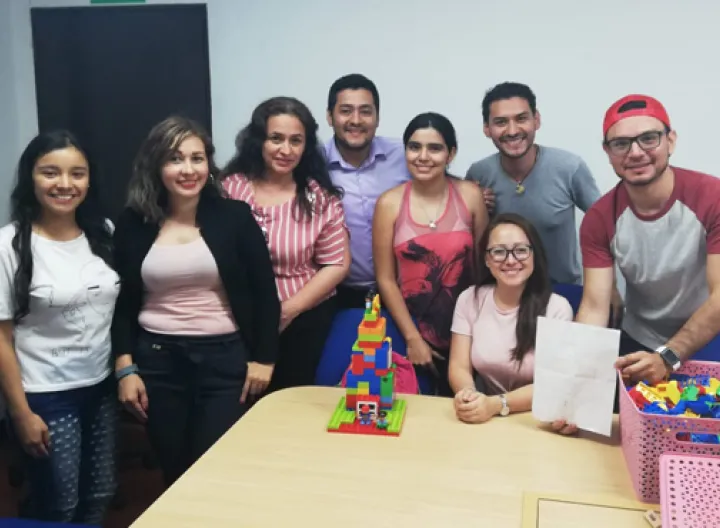 Estudiantes participantes del taller.