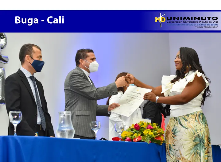 Entrga de Diplomas Cali y Buga