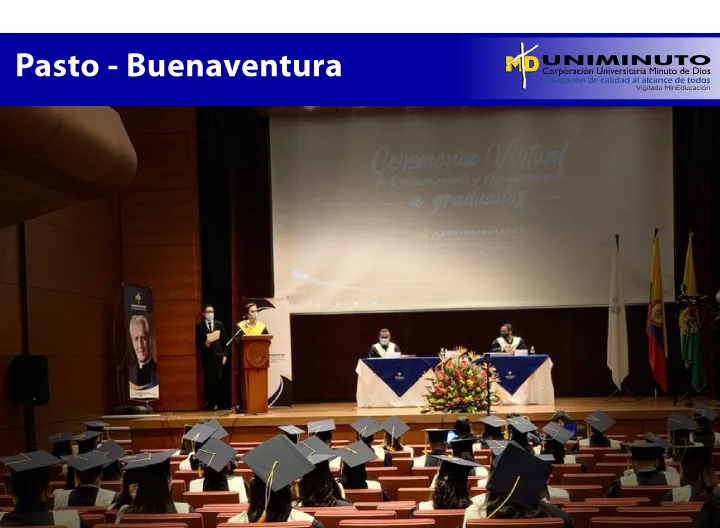 Ceremonia de Grados UNIMINUTO Suroccidente