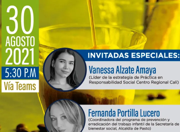 Invitación 3er café social de la rectoría suroccidente