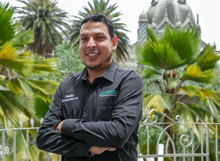 Graduado Stiven Jaramillo, nuevo comunicador de ASOREDES