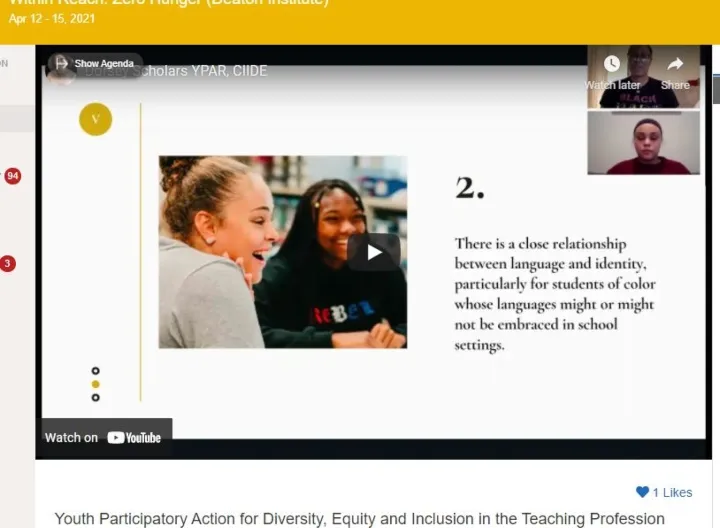 Foto Within Reach: Zero Hunger Deaton Institute