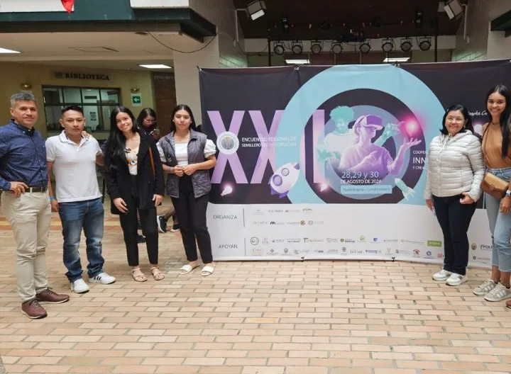 Estudiantes durante el evento en el XXII Encuentro Regional de Semilleros RedCOLSI Nodo Bogotá
