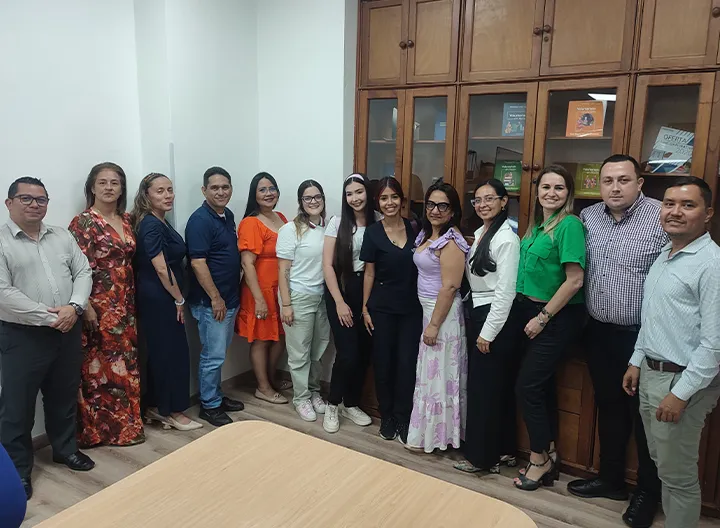 Participantes de la visita Alcaldía de Bucaramanga y UNIMINUTO 