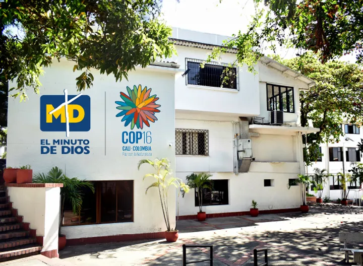 Fachada sede de UNIMINUTO san fernando en Cali 