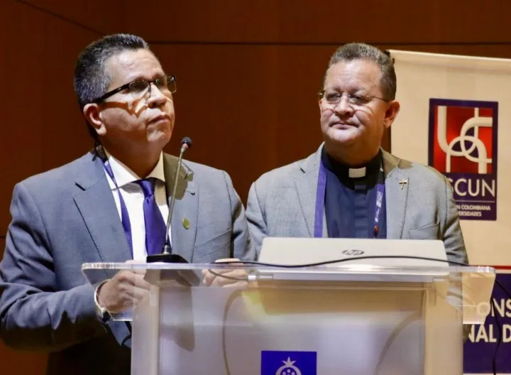 padre Harold Castilla Vicepresidente de ASCUN