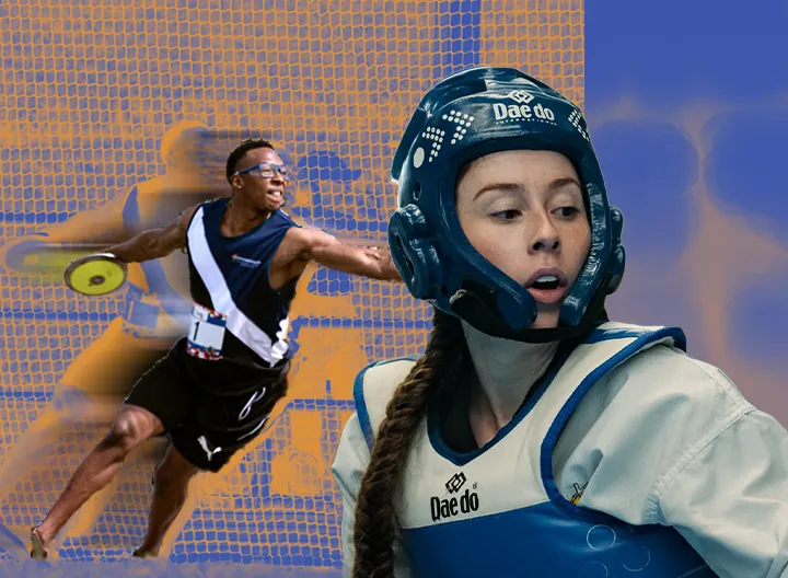 Dos estudiantes de UNIMINUTO compitiendo en los Juegos Nacionales ASCUN 2024.